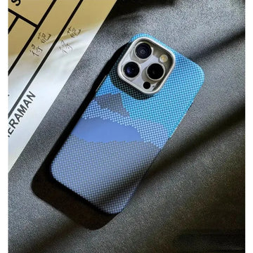 iPhone Series Carbon Fiber Attractive Case With Camera Bumper